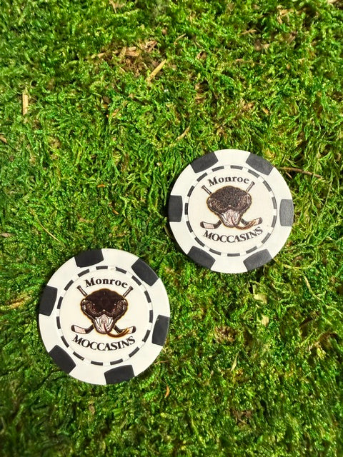 Poker Chip Golf Marker