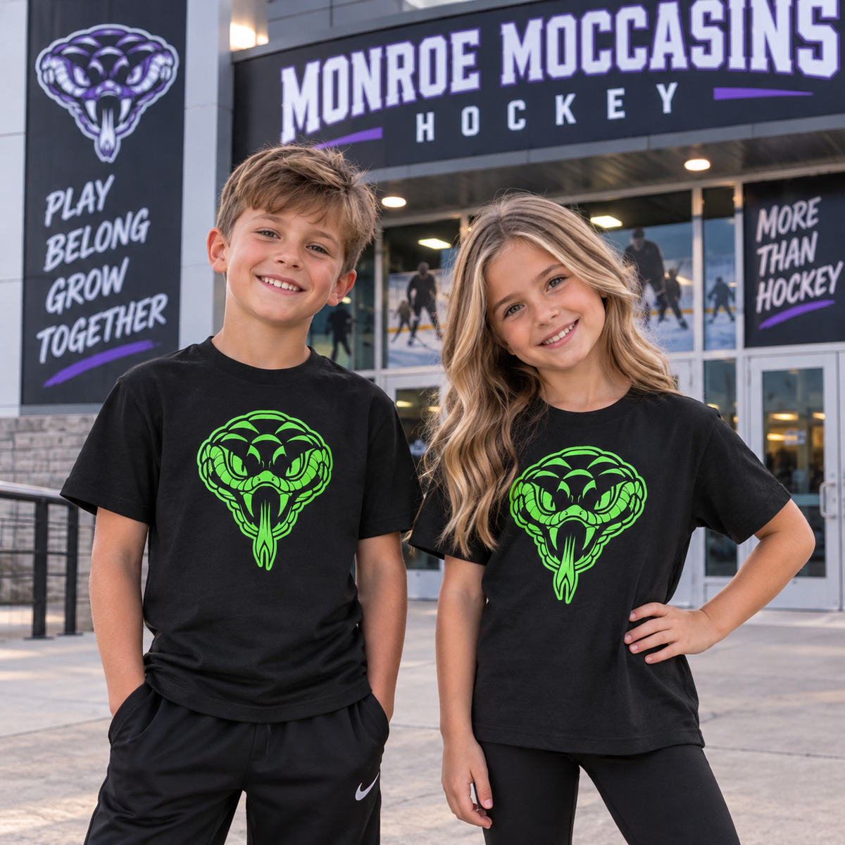 Youth Glow-in-the-Dark Sweatshirts