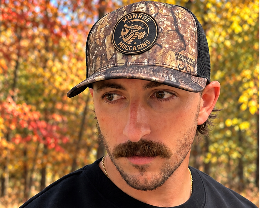 Camo Monroe Moccasins Hat