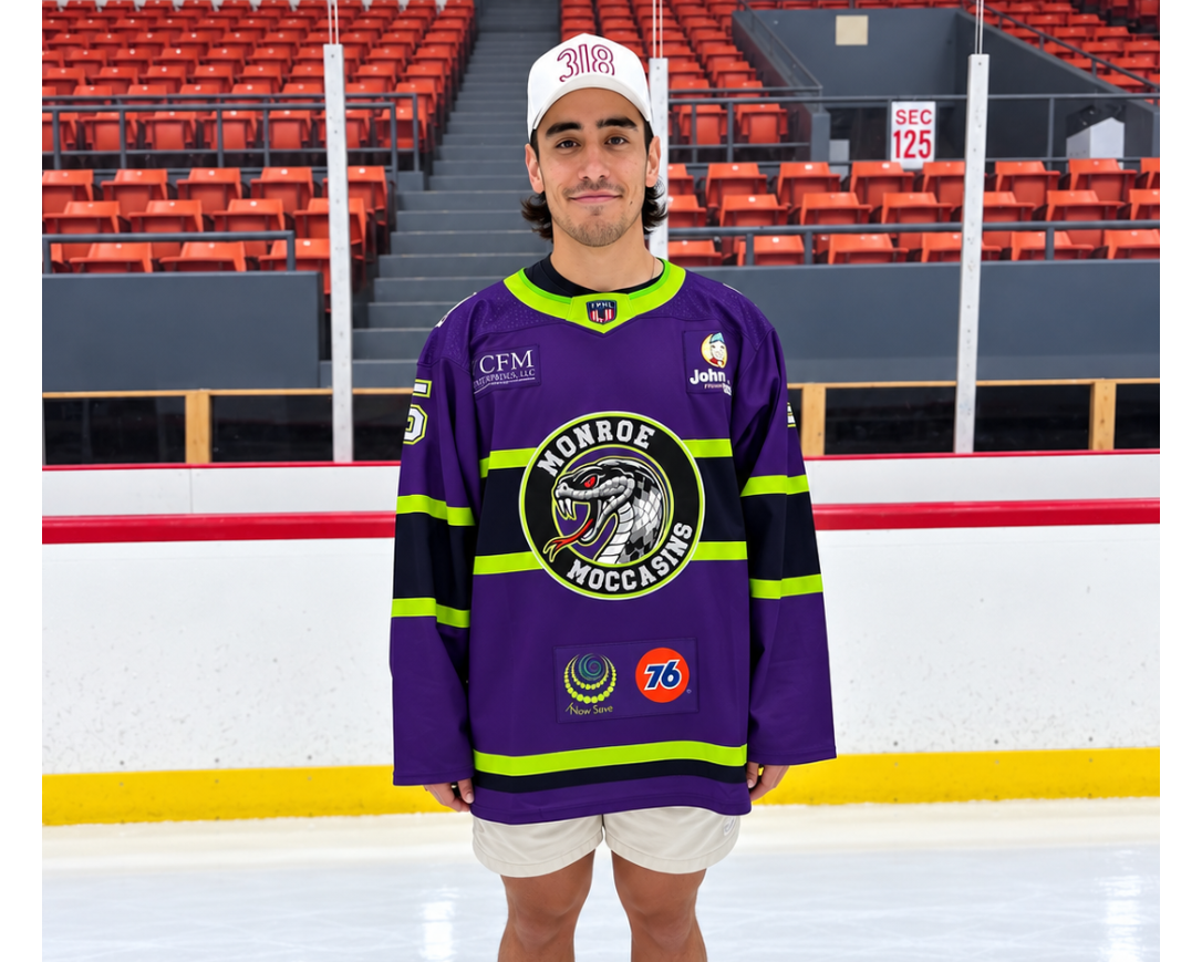 Purple Moccasins Home Sublimated Jersey.