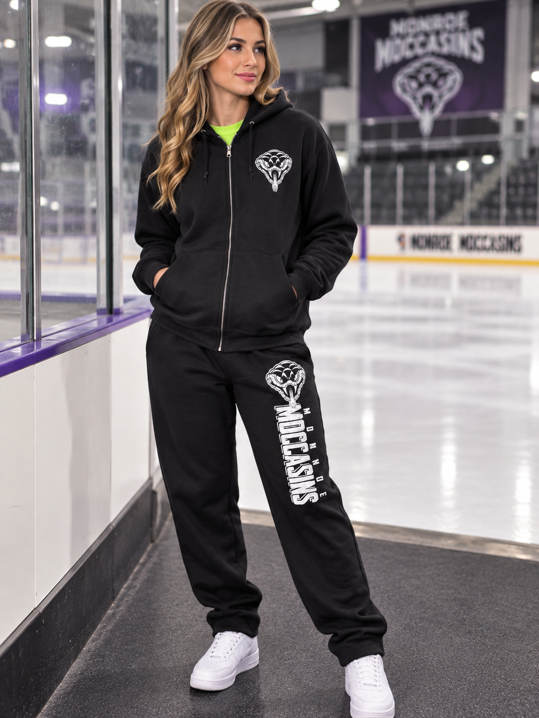 Snakehead Zipped Hoodie