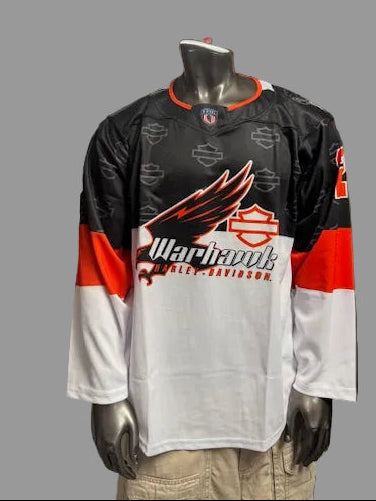 Harley Davidson White Jersey