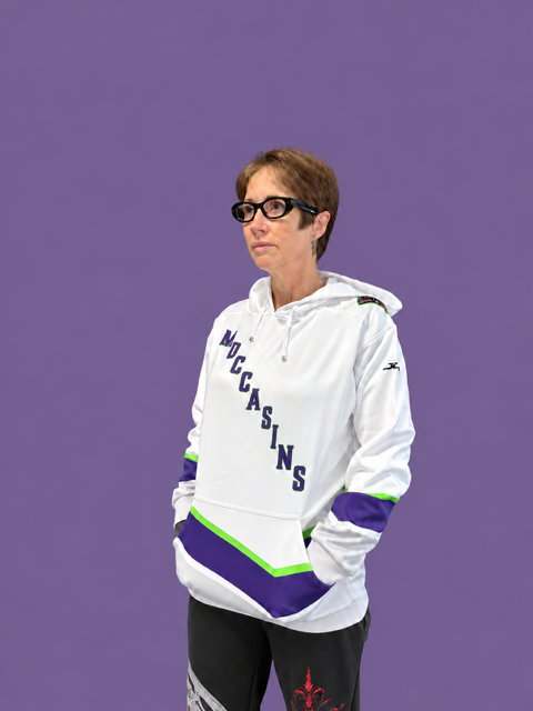 White Jersey Hoodie